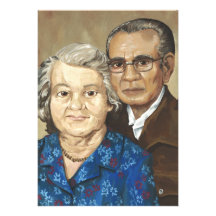 Gramma y abuelo Apilado Comunicado Personal