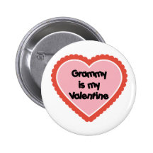 Grammy es mi tarjeta del día de San Valentín Pin