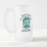 Gran bigote tazas de café