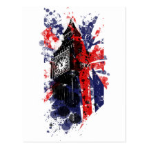 Gran Bretaña Big Ben Tarjeta Postal