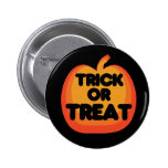 Gran calabaza del truco o de la invitación pin