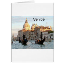 Gran Canal de Italia Venecia (St.K) Felicitaciones