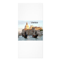 Gran Canal de Italia Venecia (St.K) Tarjeta Publicitaria