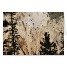 Gran Cañón de Yellowstone Felicitacion