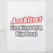 Gran cosa del arquitecto… tarjeta publicitaria