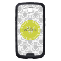 Gran estilo Shell de Gatsby del art déco personali Galaxy S3 Fundas