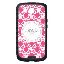 Gran estilo Shell de Gatsby del art déco personali Galaxy SIII Protectores