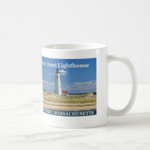 Gran faro del punto, taza total de Nantucket