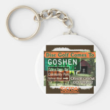 Gran inauguración del golf del disco de Goshen de  Llavero Personalizado