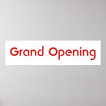Gran inauguración impresiones