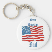 Gran llavero americano del papá