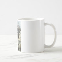 Gran mono tazas de café