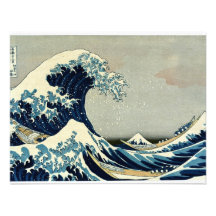 Gran onda de Katsushika Hokusai de Kanagawa Comunicado Personal