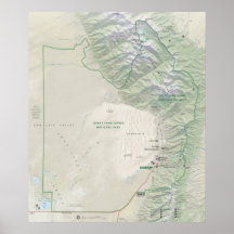 Gran parque nacional de las dunas de arena poster