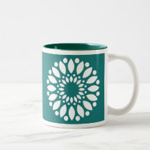 Gran taza de café de mirada retra