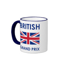 Grand Prix británico Tazas