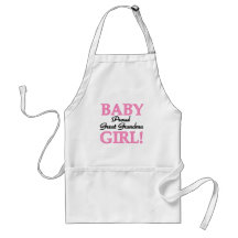 Grandes camisetas y regalos orgullosos de la niña  delantal