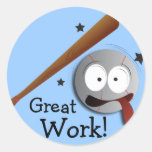 Grandes pegatinas del trabajo