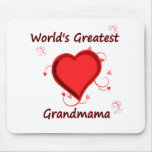 Grandmama más grande del mundo tapetes de raton