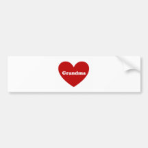 Grandmum Etiqueta De Parachoque