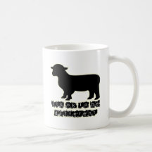 granja aceptable de las ovejas negras tazas de café