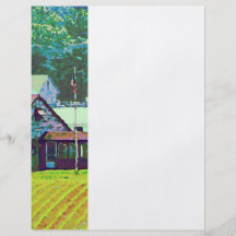 Granja de la granja tarjetas publicitarias