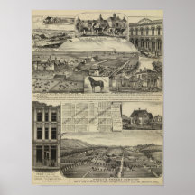 Granjas de Kansas Poster