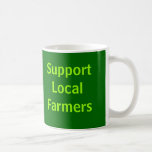Granjeros del Local de la ayuda Tazas De Café