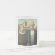 Grant Wood - gótico americano Tazas