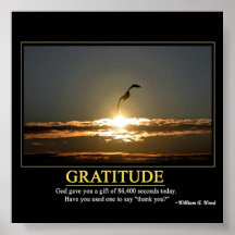 Gratitud Posters