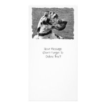 GREAT DANE TARJETA FOTOGRÁFICA PERSONALIZADA
