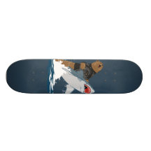 Great Escape - caballería del tiburón del oso Tablas De Patinar