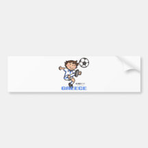 Grecia - euro 2012 pegatina de parachoque