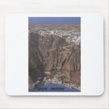 Grecia Santorini (St.K) Tapetes De Ratón