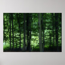 Green Forest Posters