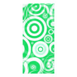green_retro_circles tarjetas publicitarias personalizadas