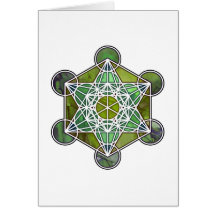 GreenMetatronCube Tarjetón