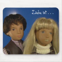 Gregor und Sasha London Mousepads
