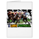 Gridiron del iGuide del fútbol Felicitacion
