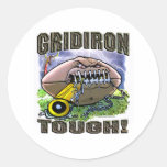 ¡Gridiron duro! Pegatina