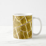 Grietas de piedra del oro tazas de café