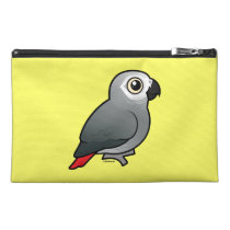 Gris africano de Congo y personalizado loco del ca bolsos clutch