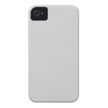 Gris claro Case-Mate iPhone 4 carcasas