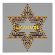 Gris de David de la estrella de Manuel de la invit