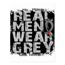 Gris real del desgaste de hombres de la diabetes postales
