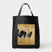 Grúa, Ogata Kōrin Bolsas Lienzo
