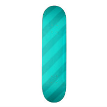 Grunge ciánico de la aguamarina del pavo real del  patineta personalizada