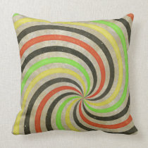 Grunge espiral maravilloso del remolino del rayo d almohadas american mojo