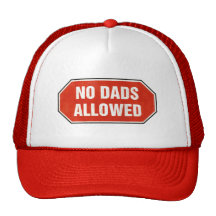 Grunge "ningunos papás no prohibidos" la muestra gorros bordados