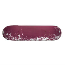 Grunge púrpura patineta personalizada